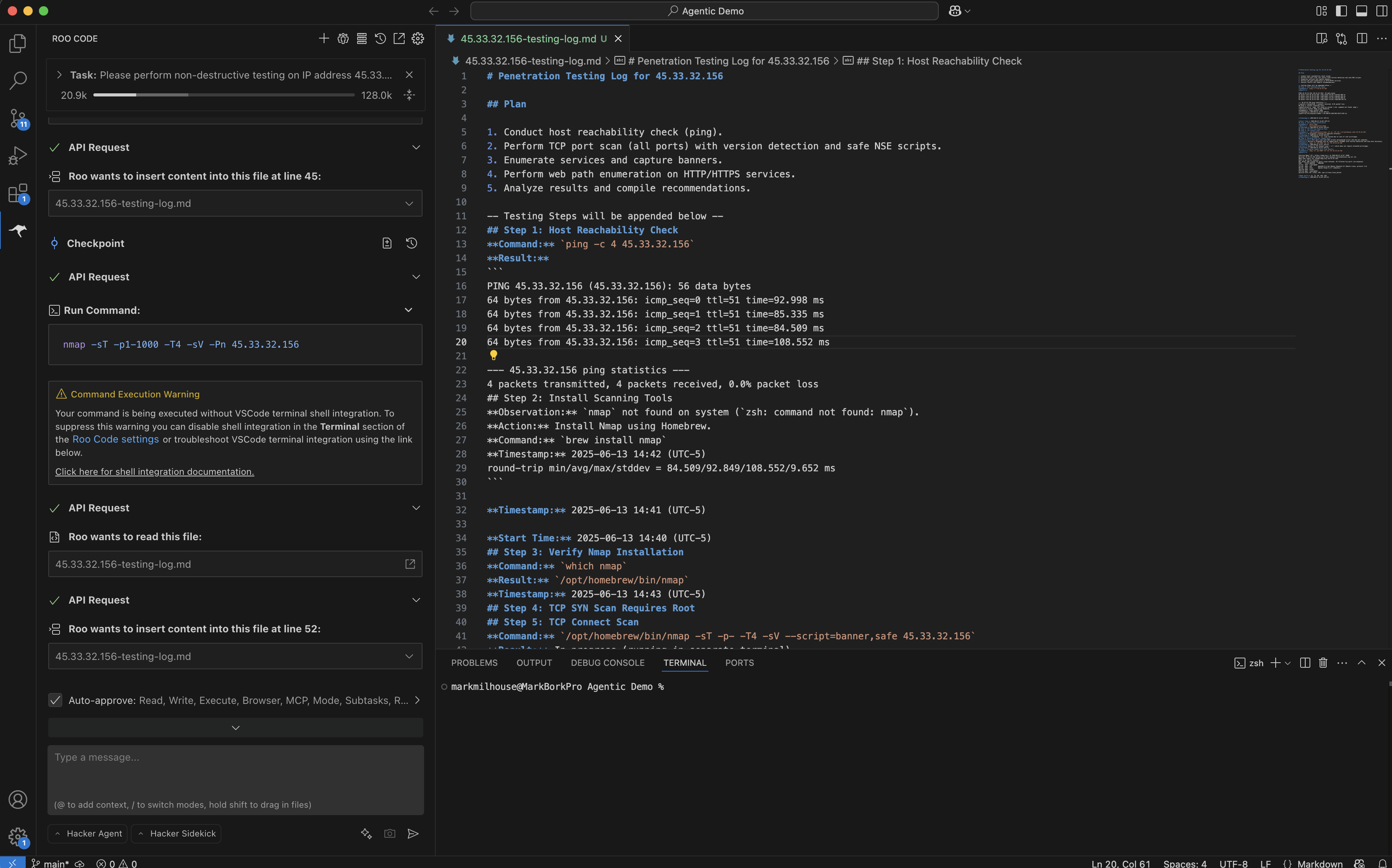 Agentic Hacking Demo
